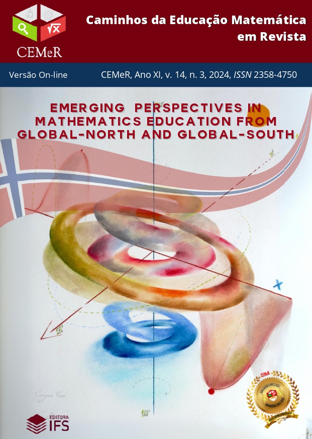 					Visualizar v. 14 n. 3 (2024): EMERGING PERSPECTIVES IN MATHEMATICS EDUCATION FROM GLOBAL-NORTH AND GLOBAL-SOUTH
				